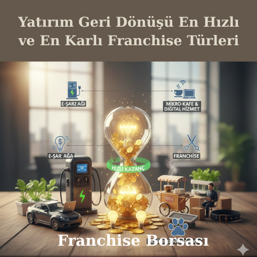 Yatırım Geri Dönüşü En Hızlı ve En Karlı Franchise Türleri görseli