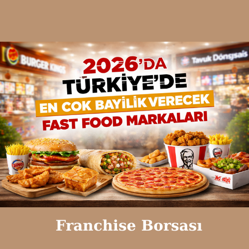 2026 Yılında Türkiye’de Bayilik Verecek Fast Food Markaları